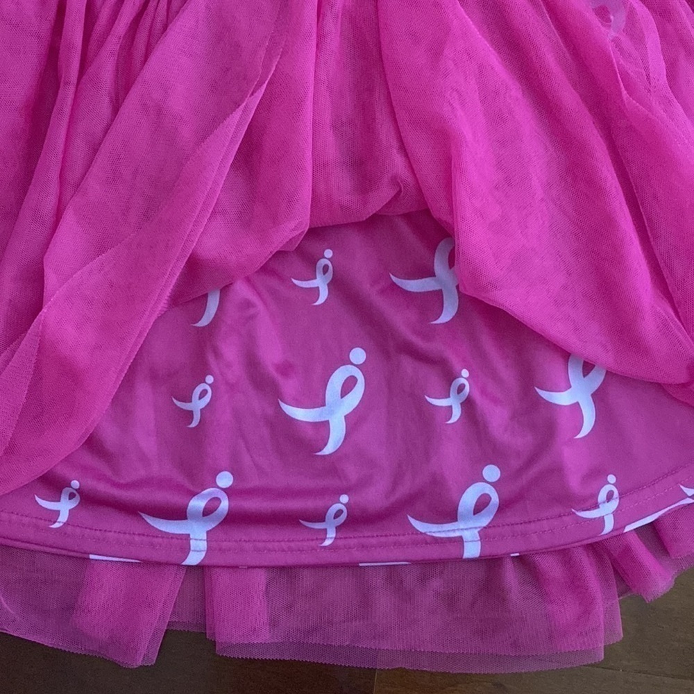 Susan G. Komen Breast Cancer Pink Tutu Short Mini Skirt Size 2X - Picture 2 of 4